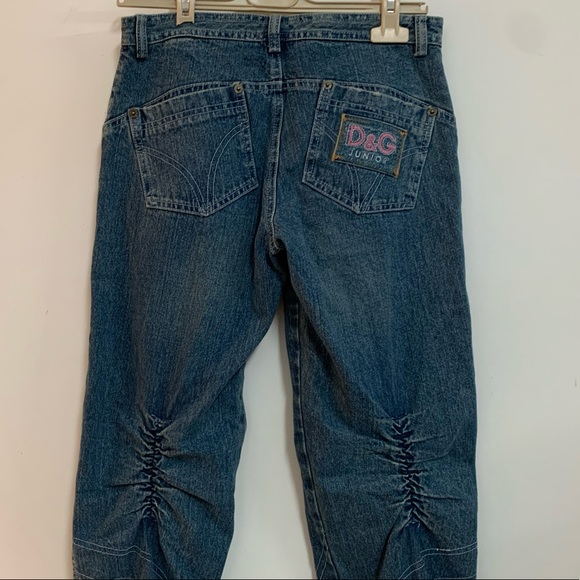 Dolce & Gabbana Junior Rouched Retro Jean - Picture 9 of 12